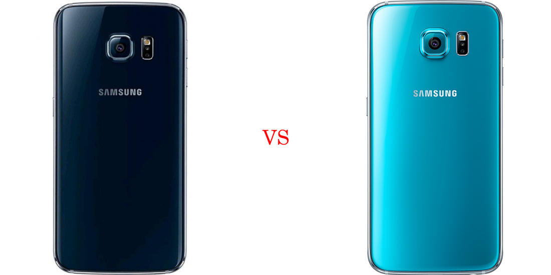 Samsung Galaxy S6 Edge versus Samsung Galaxy S6 2